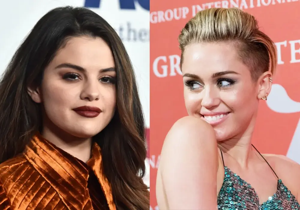 Selena Gomez Miley Cyrus - Relacje i współpraca między gwiazdami pop