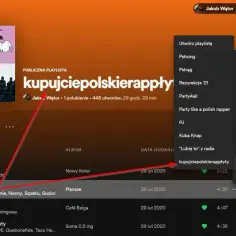 Dodaj piosenkę do playlisty na Spotify i uniknij błędów!