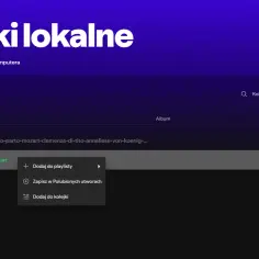 Dodaj lokalne pliki do Spotify na telefonie bez frustracji