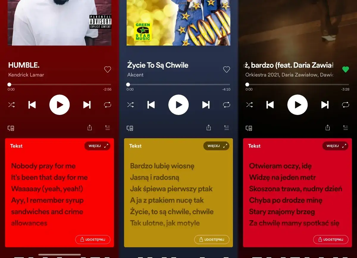 Zdjęcie Dodaj tekst na Spotify łatwo i szybko dzięki Musixmatch