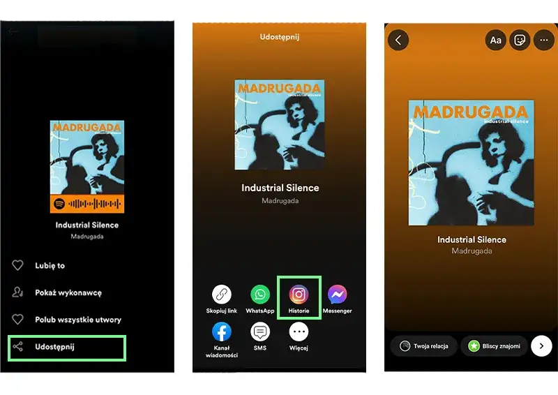 Zdjęcie Jak udostępnić Spotify na Instagramie: Prosty sposób na dzielenie muzyki